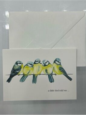 Happy Birthday Bird Card (Ready To Ship)